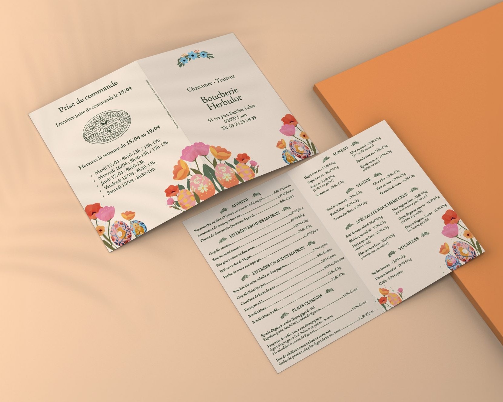 communication visuelle herbulot laon menu
